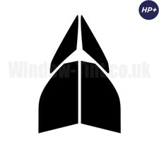 Per Citroen C4 Grand Picasso 2013 +Carbonio Pre Taglio Pellicola Finestrini Ant.