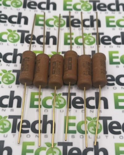 1PC RESISTOR 100000ohm CADDOCK MD2324-3 100K 5% GOLD PIN Resistor - Picture 3 of 3