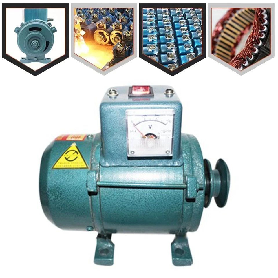 220V High-Power Permanent Magnetmotor Synchron Generator Bürstenlos Dieselmotor - Bild 3 von 4