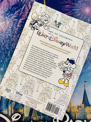 2021 Disney Parks Art of Coloring Walt Disney World 50th