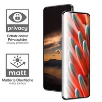Blickschutzfolie FüR Blu G50+ Matt Schutzfolie Folie Display Schutz Dipos