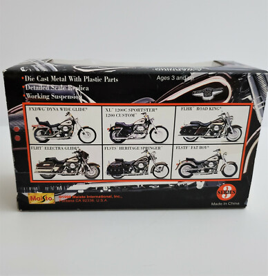 NEW Harley-Davidson Motor Cycles 95th ANNIVERSARY MODELS Maisto