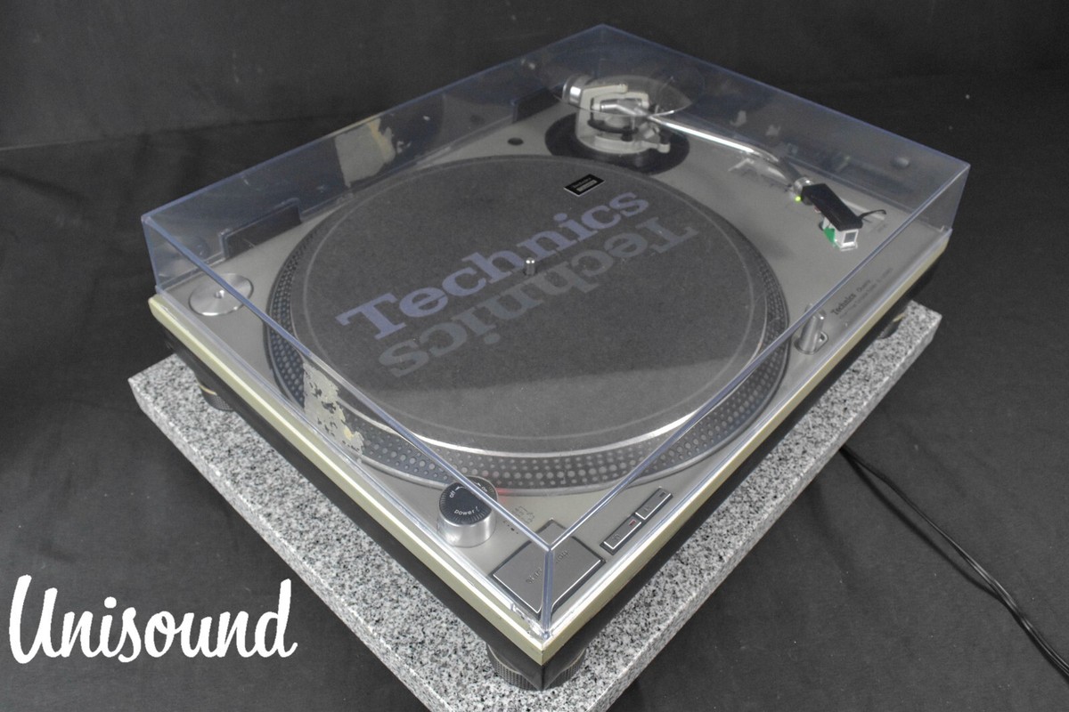 Technics SL-1200MK5 Silver direct drive DJ turntable in Very Good 