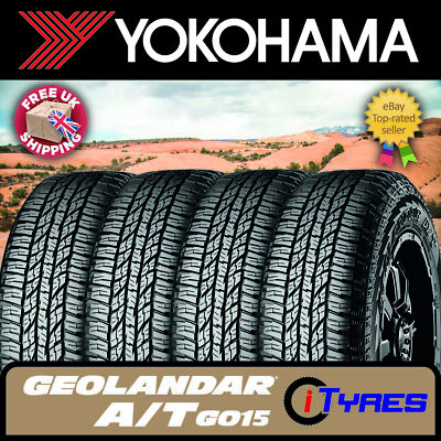 X4 255 55 19 111H XL YOKOHAMA GEOLANDAR G015 ALL TERRAIN 4X4 TYRES 255 ...