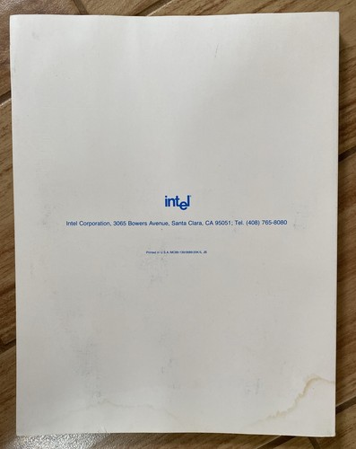Rare BASIC-52 Intel Microcomputer Programming Reference User Manual 8052AH 1989 - Bild 2 von 3