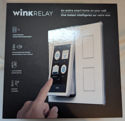 Wink Relay Wall-Mounted Smart Home Controller - PRLAY-WH01HD