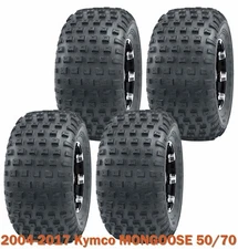 Full Set Sport ATV tires 16x8-7 for 2004-2017 Kymco MONGOOSE 50/70