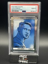 2023-24 PANINI HOOPS LUKA DONCIC PRESENTATIONS CASE HIT SSP PSA 10 GEM MINT