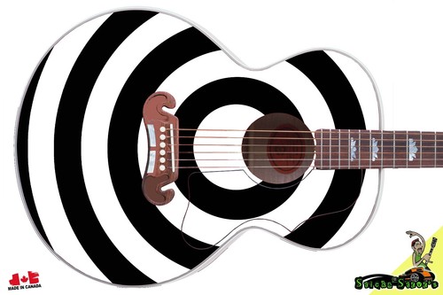 Gitarre/Basshaut Axt Wrap ikonisches 80er Jahre Metall Rock Cantrell blaues Kleid GS1124 - Bild 29 von 56