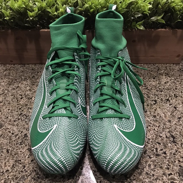 Nike Vapor Untouchable Pro 3 Green/White Football 917165-300 Men's Size 14 | eBay