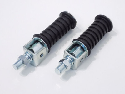Fußrasten Yamaha XT 250 500 550 DT 125 175 250 400, paar, Sozius