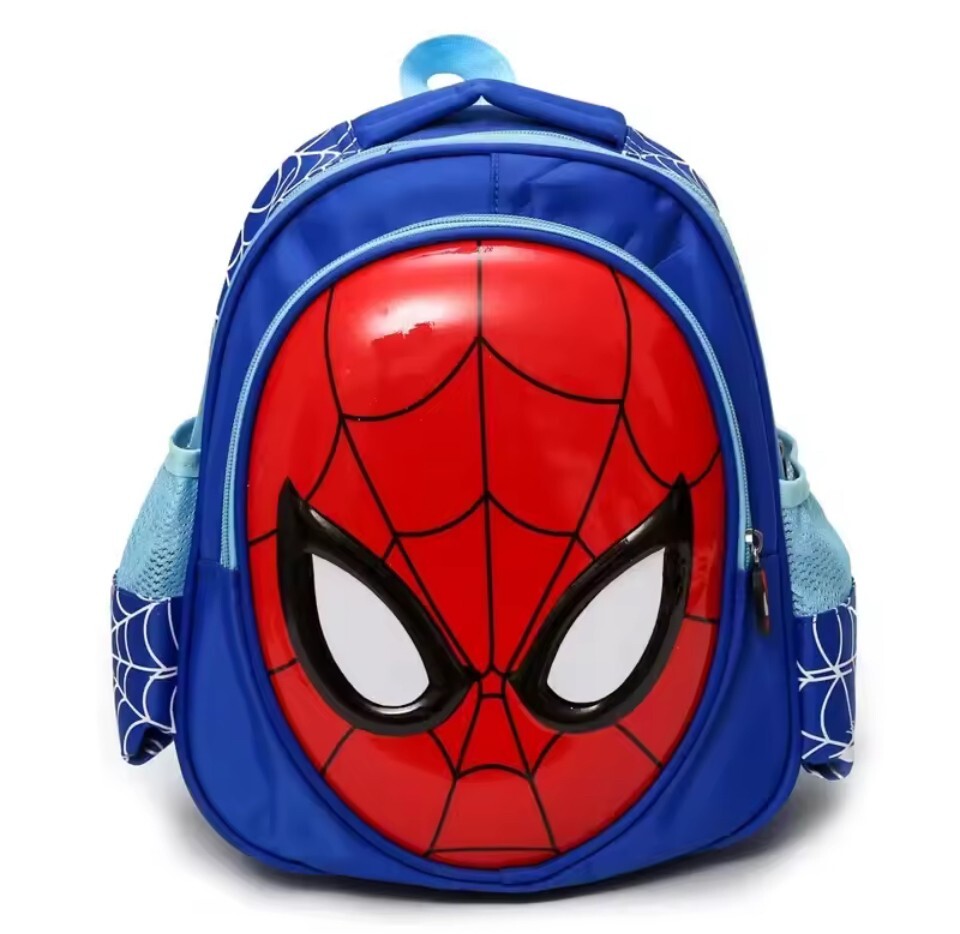 Spiderman Boys Toddler Light Backpack Waterproof Kinder Garden Bag 3-6 Years Old
