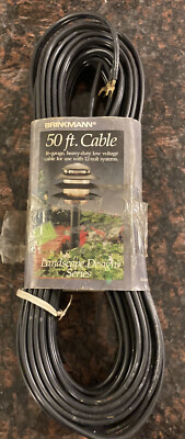 Brinkmann 50 ft foot 16 Gauge cable low voltage garden light outdoor 12 volt