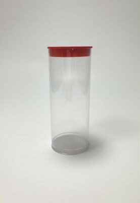 Capsule Storage Tubes for Silver Eagles in I Model AirTite Coin Holders, Qty. 5