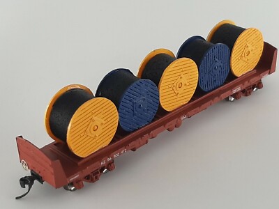 SARM : South African Railways Flat  Wagon with Cable Load