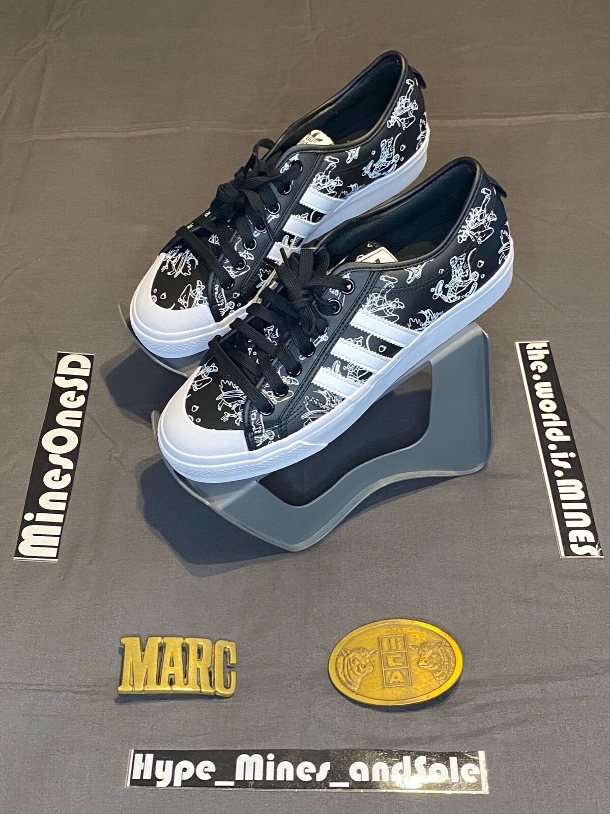 Size 10 - adidas Nizza x Disney Sport Goofy Pack - Black 2020 for sale  online | eBay