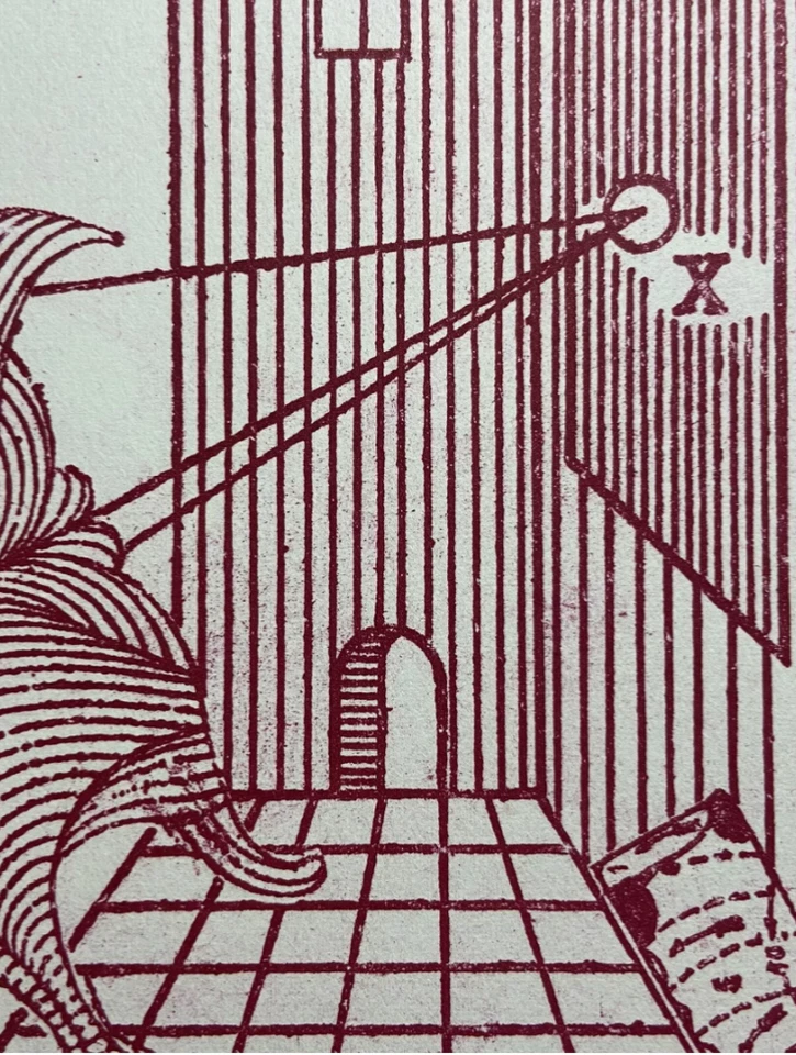 Max Ernst 1972 Lithograph Zu: Brusberg Dokumente 3 Original Print Fantasy Art - Image 3 of 4