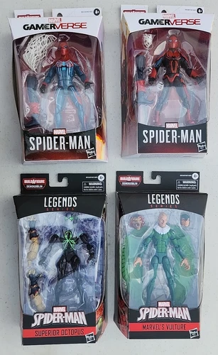 Marvel Legends Spider-Man Demogoblin BAF Set de 4, Nuevo en Caja