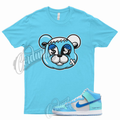 STITCH T Shirt for Dunk High I Got Next Copa University Blue Game Royal 1