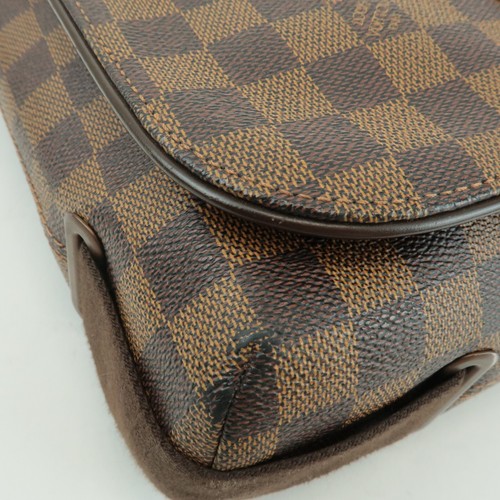 Auth Louis Vuitton Damier Ebene Brooklyn MM Messenger Bag N51211 Used - Picture 8 of 24