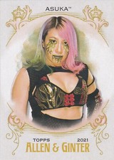 2021 Topps Allen & Ginter WWE Asuka Trading Card