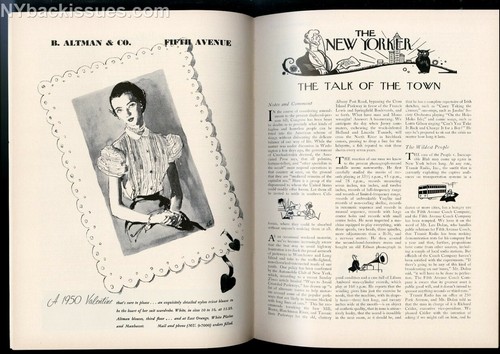 New Yorker magazine February 4 1950 Peter DeVries Jam Today Richard H Rovere VF - Picture 3 of 4