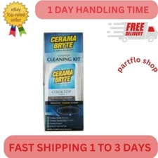 Induction Cooktop Cleaner Kit Ceramic Glass Stove Top Electric GE Cerma Bryte