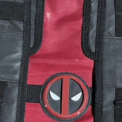 Zaino Tattico Deadpool Per Adulti, Bioworld, Edizione Limitata Entertainment Earth. Rosso, Con Scomparto Per Laptop. Design Esclusivo E Capiente. - 2