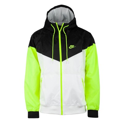 nike neon green windbreaker