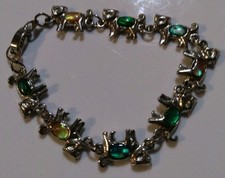 cat bracelet vintage