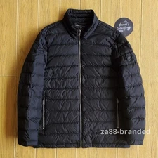 MOOSE KNUCKLES Black Down Puffer Jacket