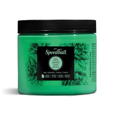 Speedball Water-Soluble Block Printing Ink 16 oz. Green