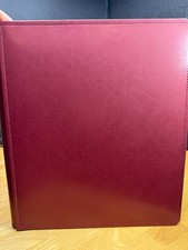 Creative Memories PicFolio MAX Album 11x14 Red with Pocket Pages Sleeves FLAW