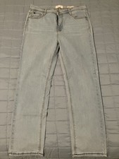 Curve Appeal Womens Jeans Classic Straight Ankle Length Size 8 / 29