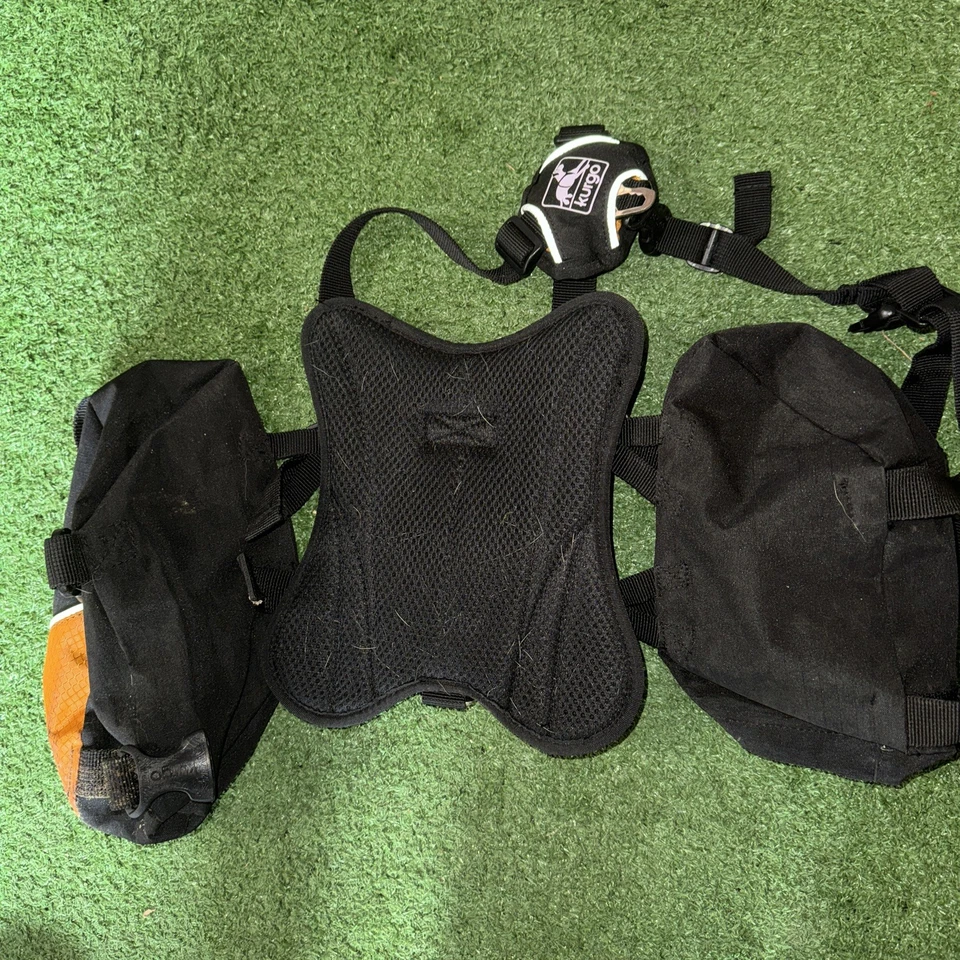 Arnés KURGO Tru-Fit ~ Perros Medianos / 25-50 libras ~ Amarillo Con Bolsillos Foto 2 de 2