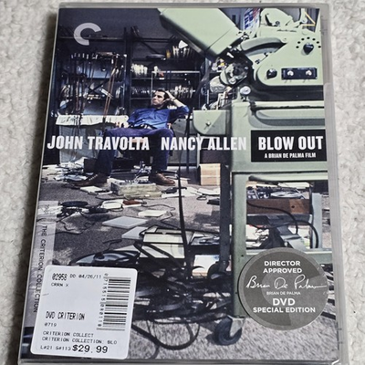 #ad Blow Out Criterion Collection DVD 2 Disc Special Edition John Travolta Film $16.19