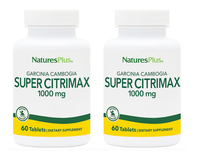 Natures Plus Super Citrimax 1000 mg 60 tablets (2 PACK)