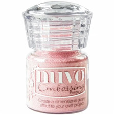 Nuvo Embossing Powder "Ballerina Pink" .7oz DISCONTINUED