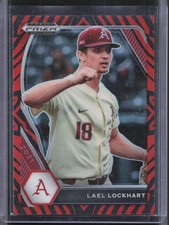 2021 Panini Prizm Draft Picks #PDP213 Lael Lockhart Tiger Stripes Prizm #/99