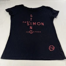 Paul Simon and Sting Shirt Women’s Medium On Stage Together Tour 2015 Concert