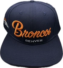 Denver Broncos PRO Standard Luxury Athletic Collection Snapback Hat - Size: OSFA