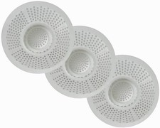 Hairstopper Drain Cover Hair Catcher for Shower and Bathtub, Protects Against