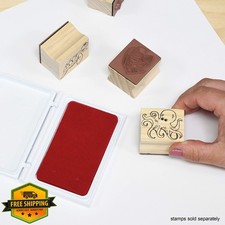 Ready 2 Learn Scented Stamp Pad, Strawberry Red, Washable Ink