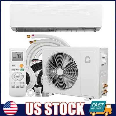 12000 BTU Ductless Mini Split Air Conditioner AC/Heating System ,19 SEER2 115V