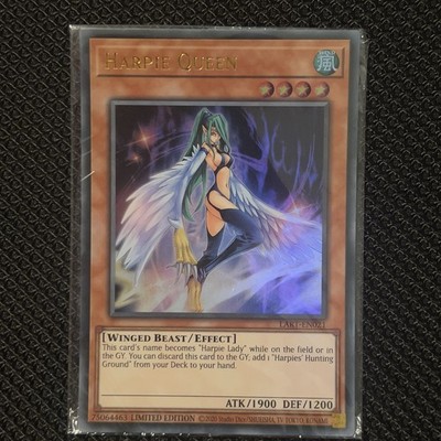 Yu-Gi-Oh! Harpie Queen LART PROMO. Ultra Rare. Limited Edition.