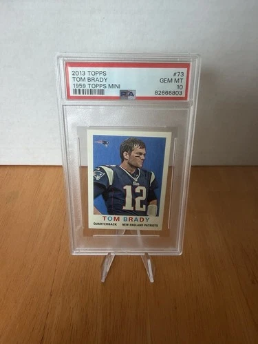2013 Topps - 1959 Topps Design Minis Tom Brady PSA 10