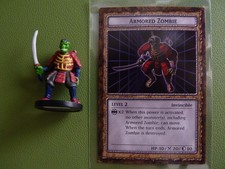 Yugioh! Dungeon Dice Monsters - Figure & Card - Armored Zombie (English)