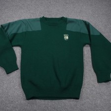 The RainSwetter Inverness Club Green Water Repellent Sweater Womens XS USA Made