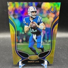 2012 Topps Finest Football Andrew Luck Superfractor Listed on eBay 4