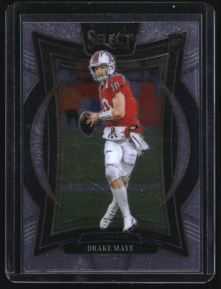 2024 Panini Select Drake Maye #27 New England Drake Maye #27 RC New England Patriots